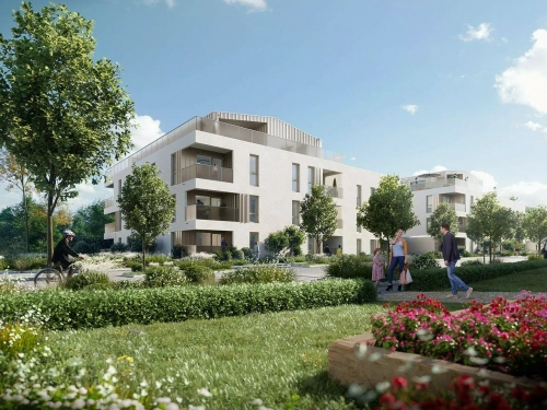 Le Domaine d'Epona, à Rillieux-la-Pape, notamment développé par 6e Sens Immobilier